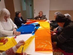 motricidad fina en residencia de ancianos