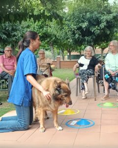 Terapia asistencial con perros